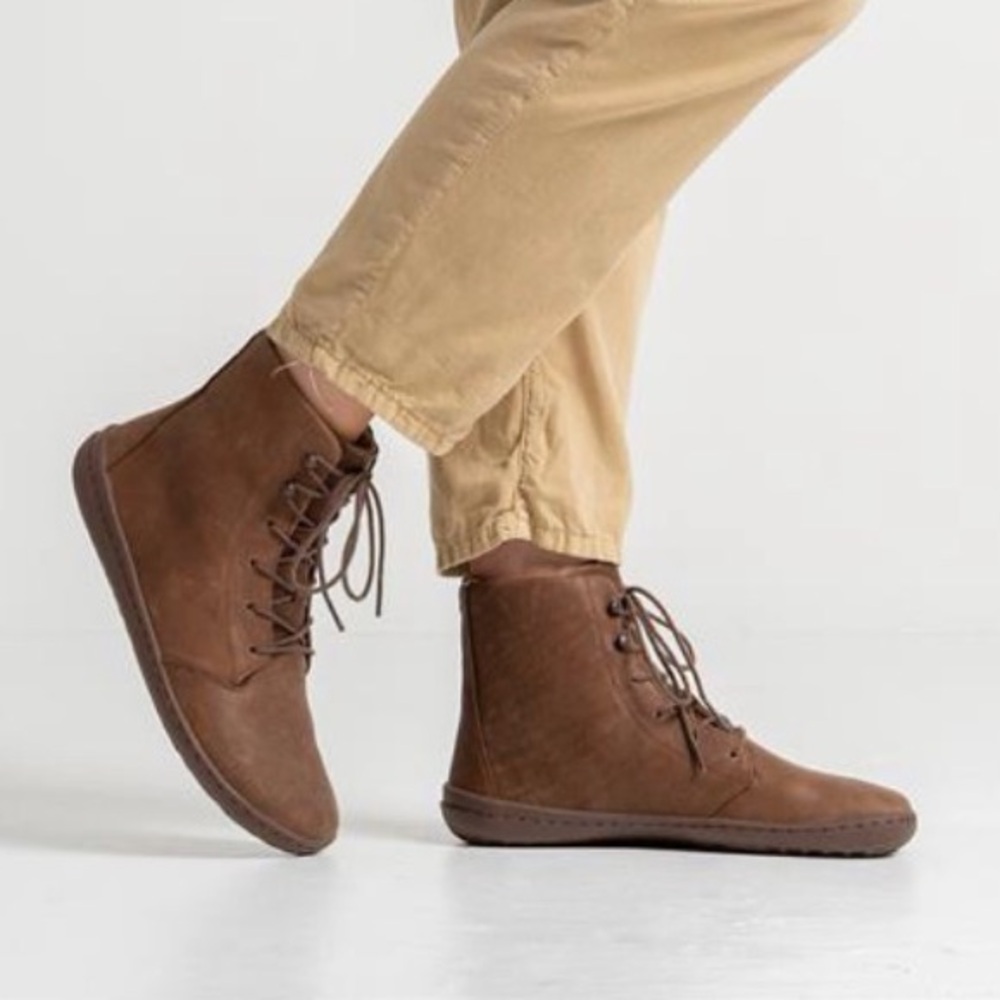 Vivo Barefoot Women’s Genuine Leather Lace Up Boots - EU 39 - US 8